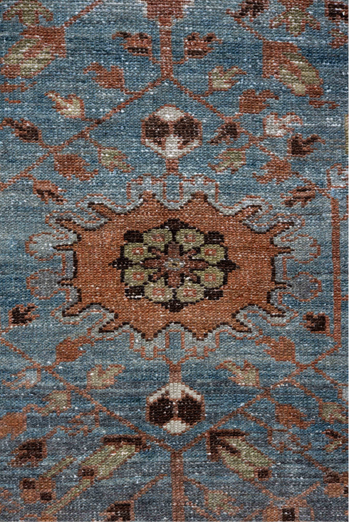 Antique Malayer Runner Rug (3' x 9')